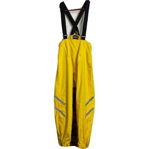 VTG Gore-Tex Yellow Novara Waterproof Bib Overall Rain Ski